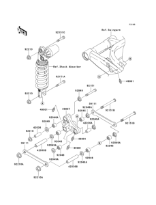 ZX900 Подвеска