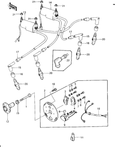 KZ650 Зажигание