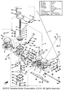 XS1100E Карбюратор
