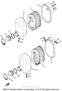 HS1B Воздушный фильтр