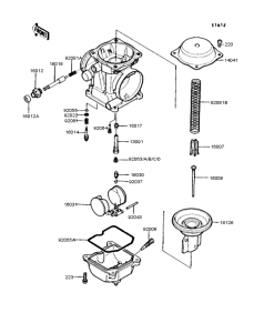  Карбюратор в разборе