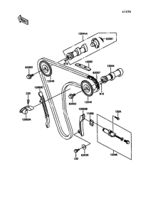 KL600 Распред вал