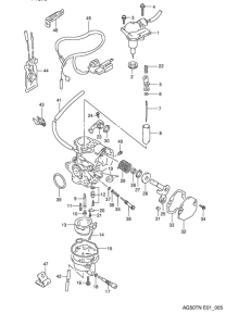AG50 Carburetor assy