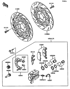 ZG1000 Передний суппорт