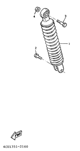 YE50 Задняя подвеска