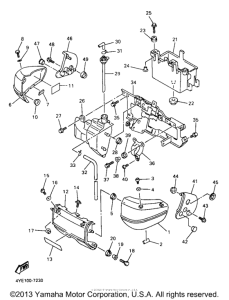 XVZ13LTJ Боковые обтекатели