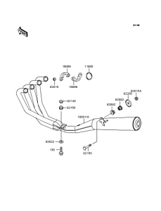 ZR400 Глушитель