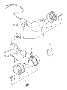 VS800 Поворотники