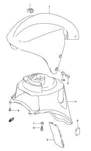 AY50 Переднее крыло