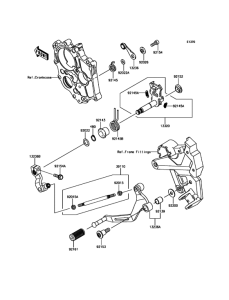 ER650 Механизм переключения передач