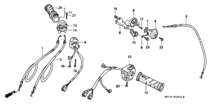 NR750 Switch / cable