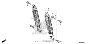 NSS300 (ABS) Задние амортизаторы