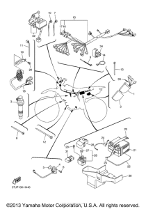 WR450F Электрика