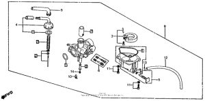 Z50R Карбюратор