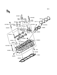 ZG1400 Головка цилиндров