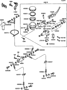KR250 Главный тормозной цилиндр