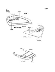 ZR400 Наклейки