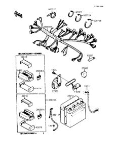 EX250 Электрика