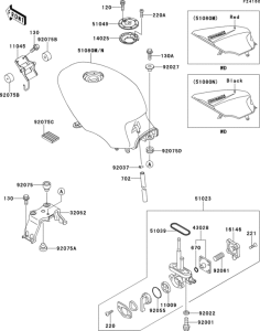 EX500 Fuel tank(1 / 2)(ex500-d5)