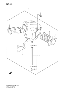 GZ250 Воздухоочиститель