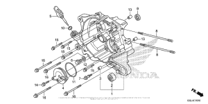NCH50 Картер правый