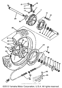 IT250J Переднее колесо