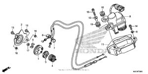 CBR600RR (ABS) Серво мотор