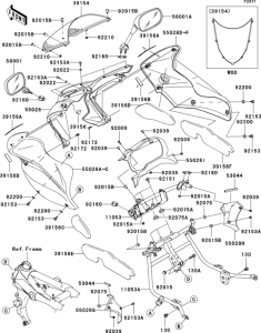 ZR750 Обтекатели