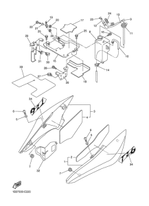 FZ6-N Боковые обтекатели