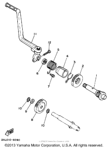 YSR50B Стартер