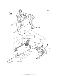 ER650 Радиатор