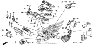 GL1800 Control unit (gl1800'06-)