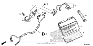 CBR600RR (ABS) Аккумулятор