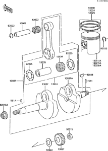AR50 Коленвал и поршни