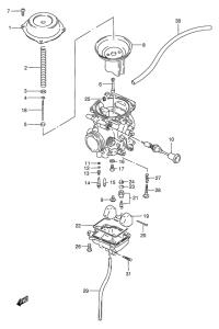 DF200 Carburetor assy