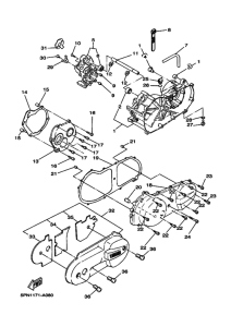 YW50 Картер двигателя