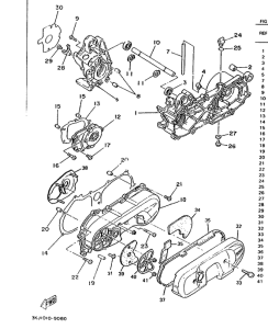 YE80 Картер двигателя