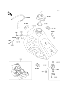  Топливный бак