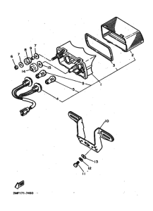  Taillight unit ass`y