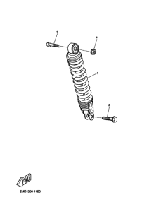 YQ100 Задняя подвеска