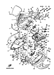 TDM900A Cowling comp