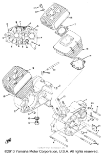 CS5 Cylinder - crankcase