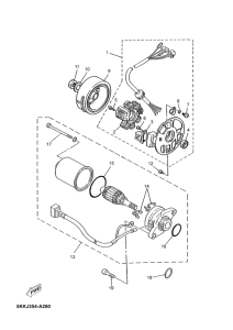 YN100 Генератор