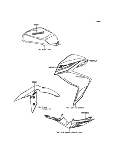 ER250 デカール(グレー)(DHF)