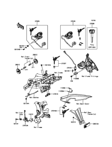 KLE650 Замок зажигания