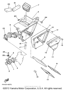TT225S Воздушный фильтр