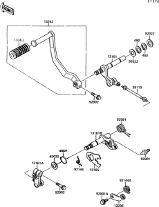 VN1500 Механизм переключения передач