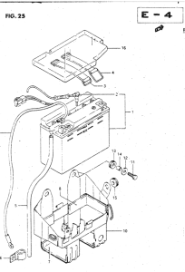 GV1400 Аккумулятор