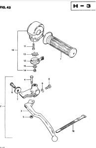 GSX400 Left handle switch