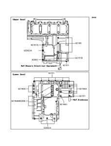 ZR1200 Болты крепления картера